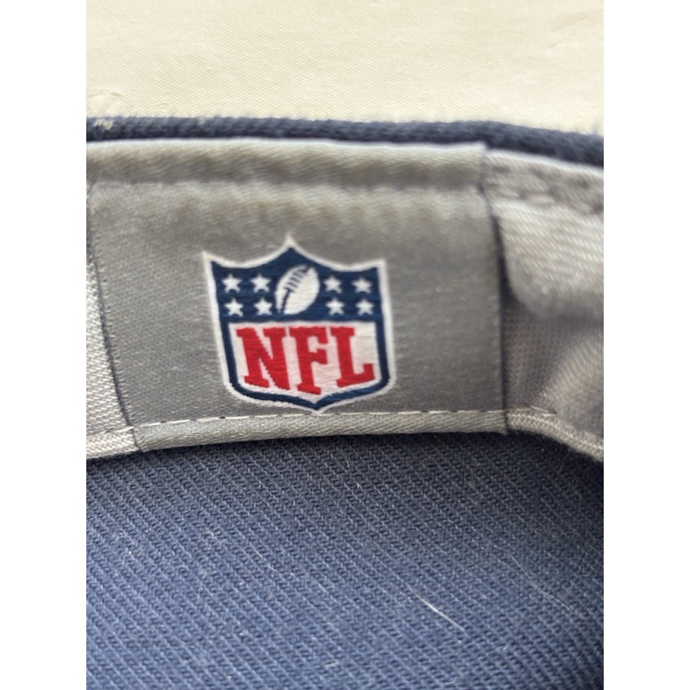 New Era Houston Texans NFL 59FIFTY Fitted Hat 7 5/8 Navy Blue 100% Wool Cap - Picture 6 of 10